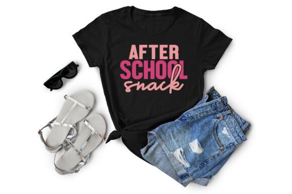 After School Snack SVG PNG Teacher T-shi