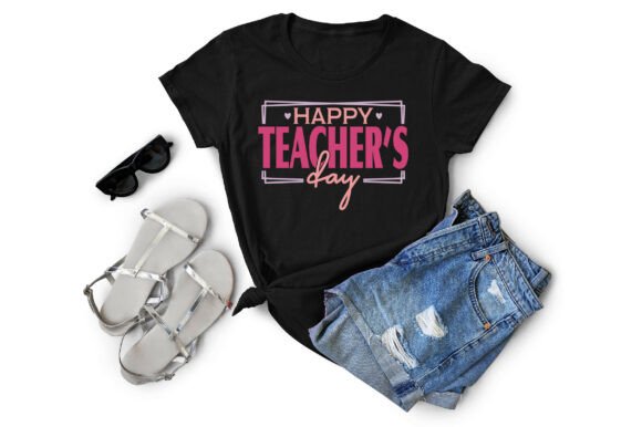Happy Teacher’s Day SVG PNG Teacher T-Shirt Design Review