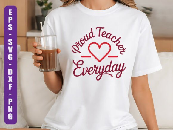 Proud Teacher Everyday SVG Design Review for Real Projects