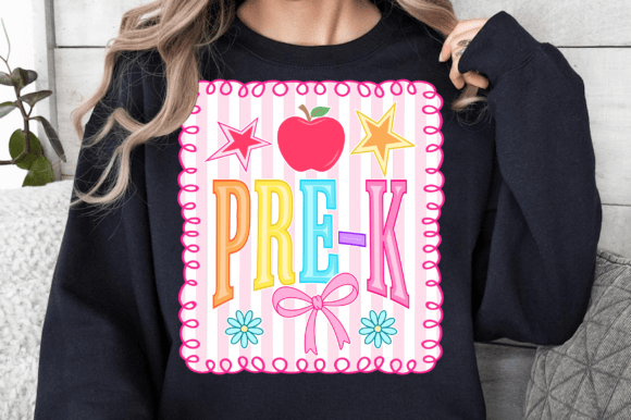 Striped School Coquette SVG, Graphics & T-Shirt Designs