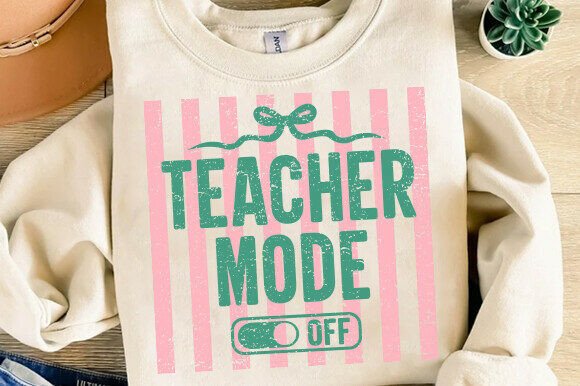 Teacher Mode off PNG, Teacher Life SVG Graphics